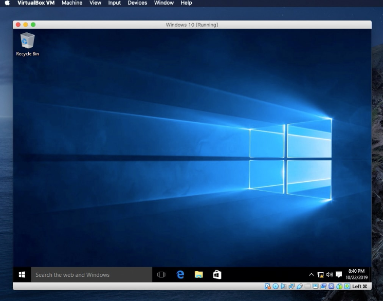 Run and Install Windows 10 in macOS Catalina with a Free Emulator