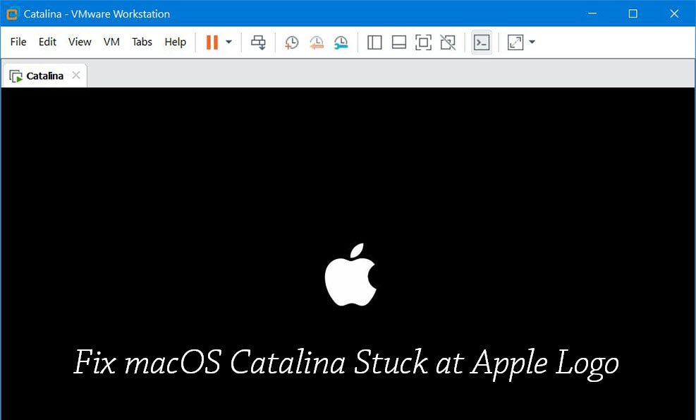 How to Fix macOS Catalina Stuck at Apple Logo when installing on VMware