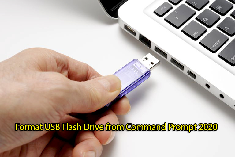 Format USB Flash Drive from Command Prompt 2020