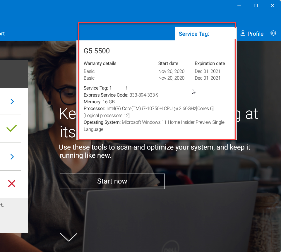 How to Check Dell Laptop Warranty in Windows 11? TechSpite