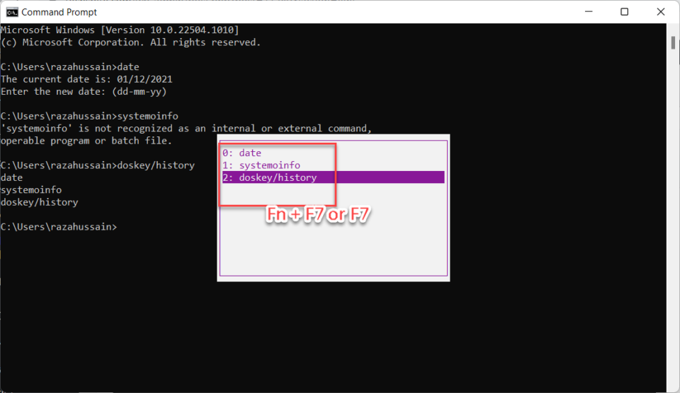 How to Check Command Prompt History on Windows 11? TechSpite