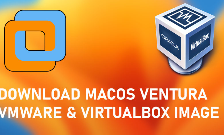 macOS Ventura VMware and VirtualBox Image